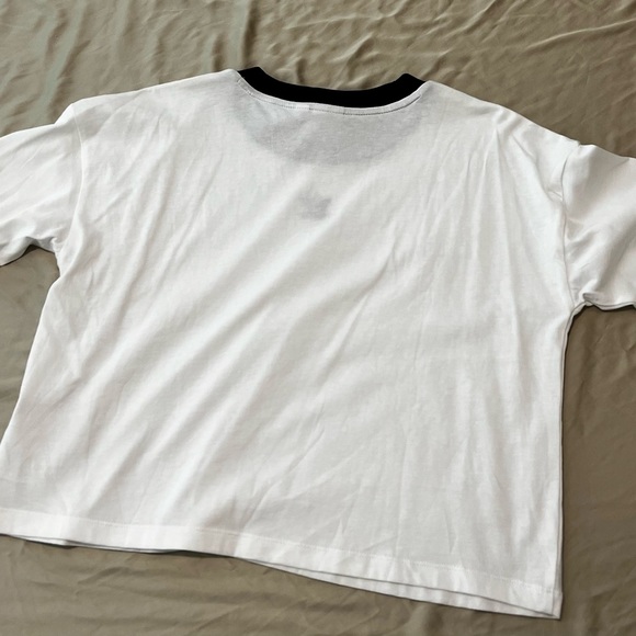 Adidas Crop Stop Tee Shirt. Size XL. - Picture 3 of 3